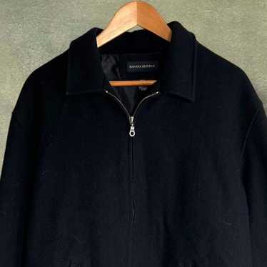 美品 BANANA REPUBLIC ブラック ムートン ヴィンテージ M