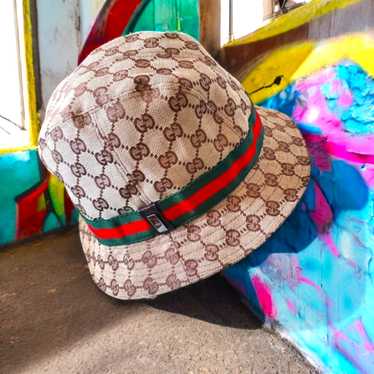 帽子 GUCCI 00's Sherry line GG bucket hat Gucci bucket hat sherry - Gem