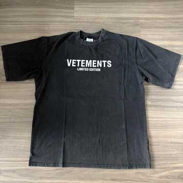 Vetements t-shirt balenciaga demna - Gem