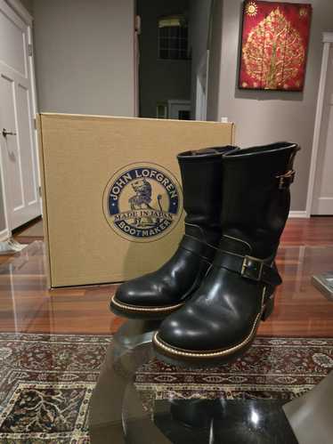 Prada Black Leather Engineer Boots – Alex Maxamenko