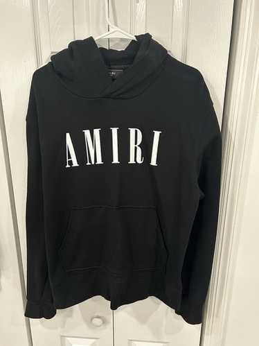 【関税込み】AMIRI ブラック クラックダイ フーディ Cracked Dye Core Logo Hoodie Black | The Webster