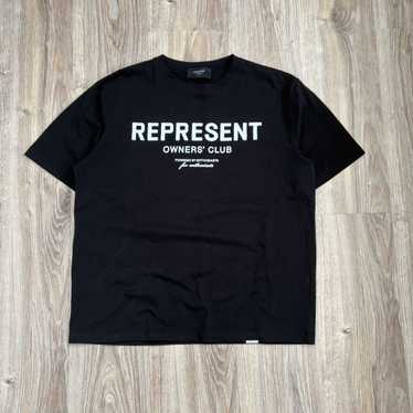 【関税送料込み】Represent Owners Club Logo T-Shirt Owners Club T-Shirts | REPRESENT