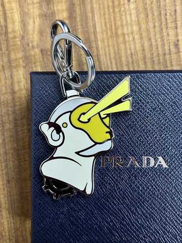 PRADAロボット型キーホルダー ゴールド　ナンシー Prada Robot Trick Nancy Bag Charm - Gold Keychains