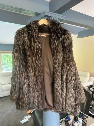 SAGA FOX グリーンファー ロングコート Fur coat 6/20まで saga-red-fox-fur-coat-hooded-