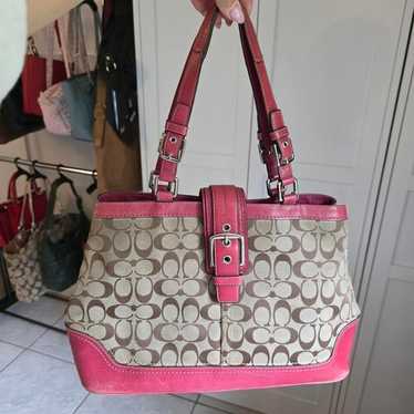 Coach hampton signature pink - Gem