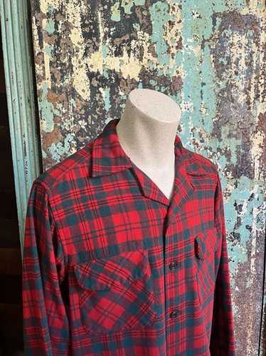 pendleton 50's〜60's 50s-60s Pendleton Loop Collar Shirt | M - Lucky Vintage