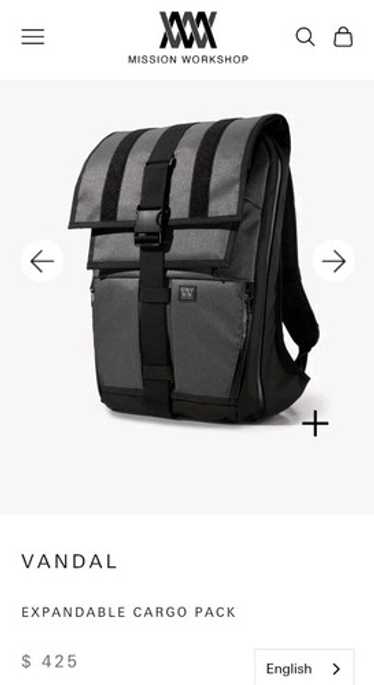 Mission workshop bag vandal - Gem