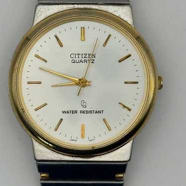CITIZEN QUARTZ CQ 白 CITIZEN シチズン CQクォーツ QUARTZ デイデイト 白文字盤
