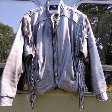 ジャケット・アウター vintage HARLEYDAVIDSON fringe design RARE Vintage Leather Fringe Jacket Amazing Classic Beautiful