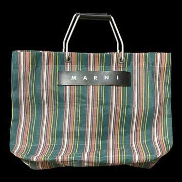 MARNI Flower Cafe Stripe Bag 美品 MARNI Flower Cafe Striped Bag | eBay