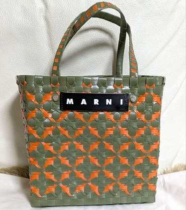 Marni market mini basket - Gem