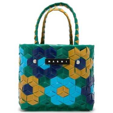 Marni market mini basket - Gem