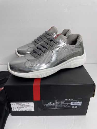 スニーカー PRADA Men Sneakers Steel 2EE364D7R F0CUP Prada america cup sneakers - Gem