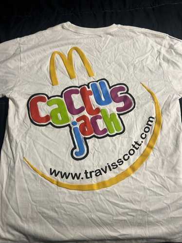 人気話題コラボ Travis Scott McDonald Spelling Crewneck White Travis Scott x McDonald's Cactus Jack Spelling Crewneck Gold