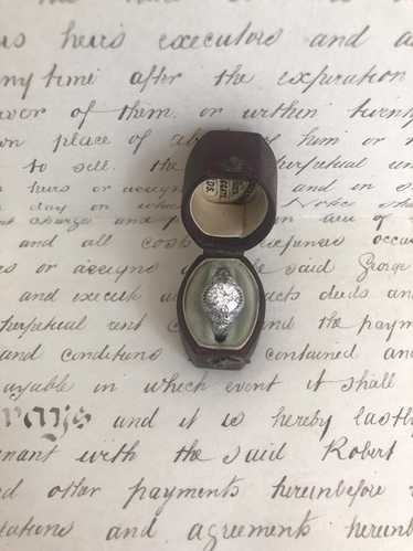 【激レア】ヴィンテージリングボックス　ブック型 Antique victorian ring box - Gem