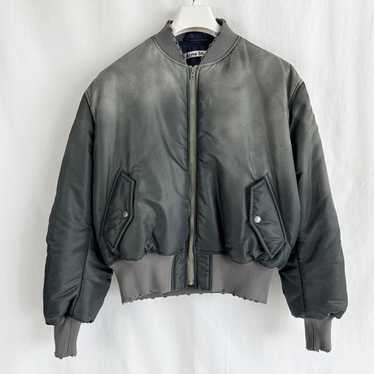 アクネストゥディオズ ma-1 ブラック size44 Acne Studios アクネストゥディオズMA-1 ボンバージャケット