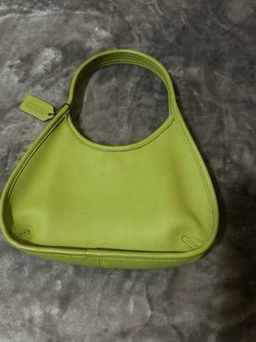 バッグ old coach ergo mini satchel bag lime Coach Ergo Mini Satchel Green Vintage Rare Handbag