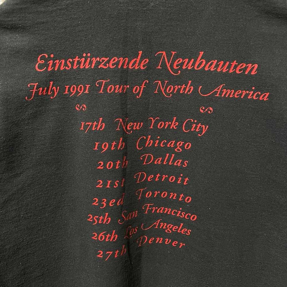 90s einstürzende neubauten ロンT Early 90's Einstürzende Neubauten Logo Shirt | TShirtSlayer