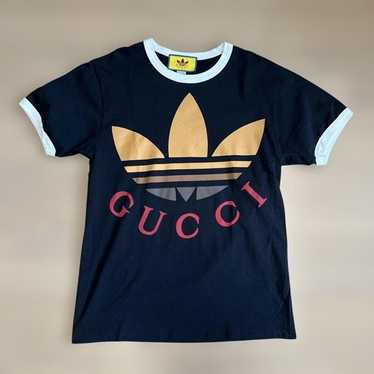 Gucci t-shirt adidas logo - Gem