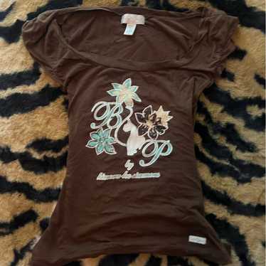 [TOOMUCHTAX] / ☆ VINTAGE GARDEN BABY T-SHIRT / BROWN 1993 Vintage Single Stitch Looney Tunes Bugs Bunny Taz