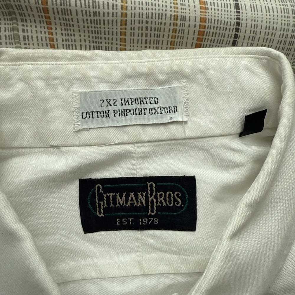 Gitman Bros. Gitman Bros Tab Collar Oxford - image 3