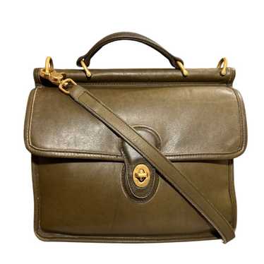 バッグ Vintage Coach Olive Green Fulton Bag COACH OLIVE GREEN VINTAGE PURSE | eBay