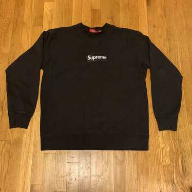 Supreme ブラック ボックスロゴ Supreme Box Logo Crewneck (FW22) Black Men's - FW22 - US
