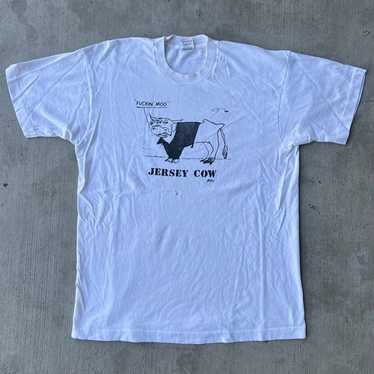 90s t-shirt 90s cow - Gem