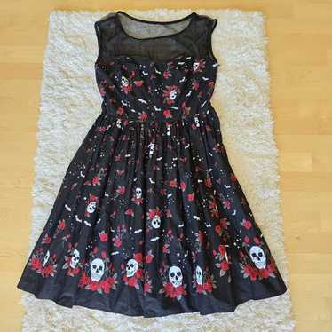 Hell bunny black red - Gem