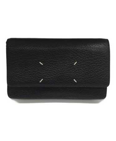 バッグチャーム Maison Margiela 24SS Stitch Logo Flap Half Wallet SA3UI0012 MM6 Maison Margiela stitch-logo Coin Purse | Black | FARFETCH JO