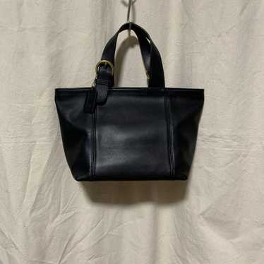 バッグ COACH Vintage Navy Leather Handbag 4133 COACH VINTAGE WAVERLY LEATHER TOTE BAG 4133 AQUA | eBay
