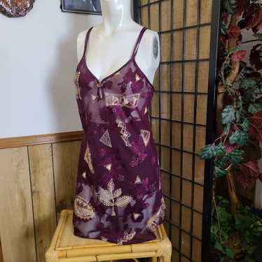 Vintage California Dynasty Sheer Nightgown Large - image 1