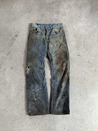 60's lee leens スリムテーパードデニム　vintage HEXICO】Deadstock 1960s Lee “Leens” All Cotton Pants 『For