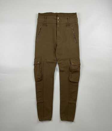 【関税&送料込】Alexander Mcqueen Military Pants Alexander McQueen Nylon Cargo Pants with Cuffed Hems herren