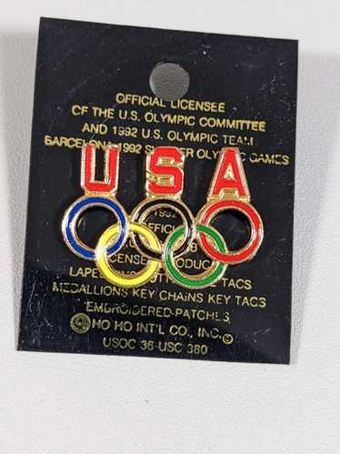 【未開封】1992年バルセロナオリンピック Team USA ピンバッジ 未開封】1992年バルセロナオリンピック Team USA ピンバッジ