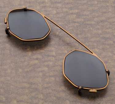 小物 Christian roth Design sunglasses Christian Roth Titanium Sunglasses Brown Unisex Handmade