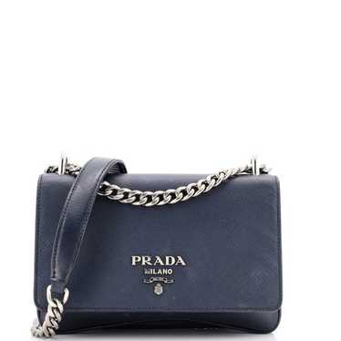 PRADA ☆VIP セール☆ Saffiano + Soft Calf Bag【1BH104】 PRADA Saffiano Soft Calfskin Mini Zippered Tote Marmo