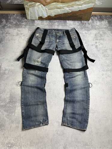 パンツ archive D&G gimmick baggy denim pants D&G Baggy-Jeans – Komat-Boutiqiue
