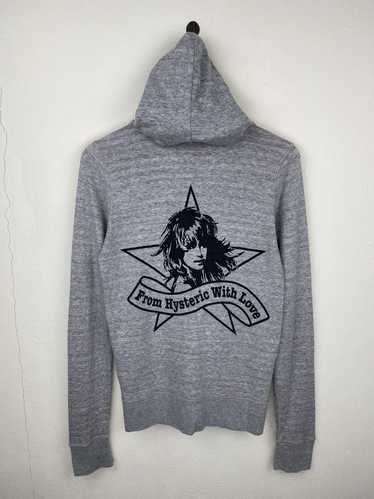 HYSTERIC GLAMOUR　y2k デザイン　フーディットパーカー HYSTERIC GLAMOUR - EVIL'S DAYDREAM パーカー / ブラック | Tempt