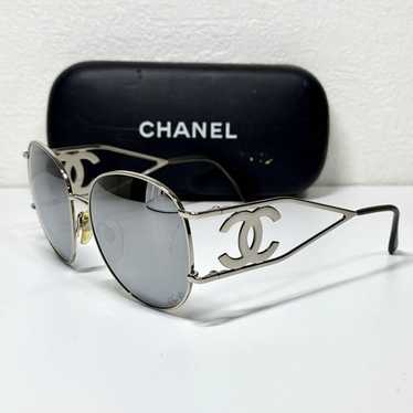 CHANEL Vintage sunglasses マトラッセ ココ ケース付 Chanel sunglasses vintage coco - Gem
