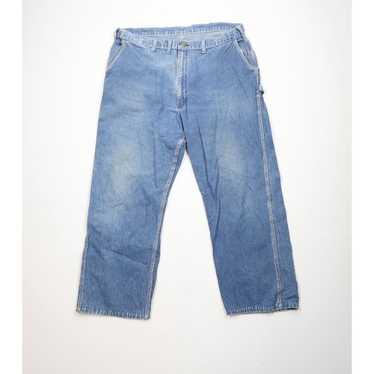 Vintage Oshkosh Dungarees Painter's Pants Denim Carpe… - Gem