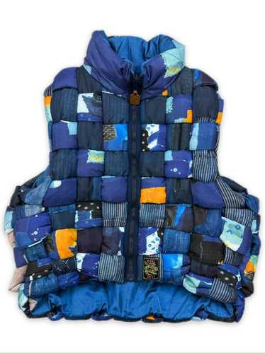 トップス SUBLATIONS  CUPRO FARMERS VEST .003 Vintage Japanese Farmers Boro Vest Early 1900's – Hunter