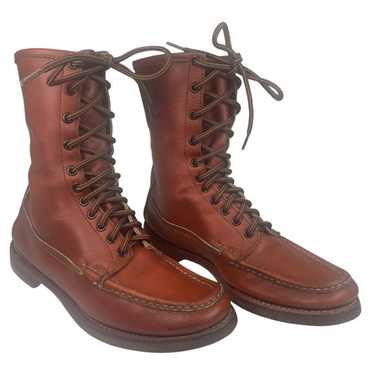 W.C. Russell モカシンブーツ ヴィンテージ size9 Vintage 50s WC Russell Moccasin Co Leather Lace Up Work