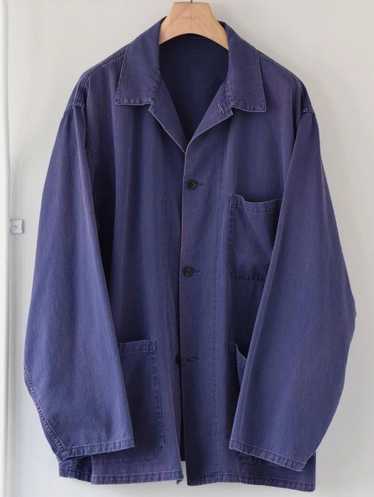 Comoli jacket cotton indigo - Gem