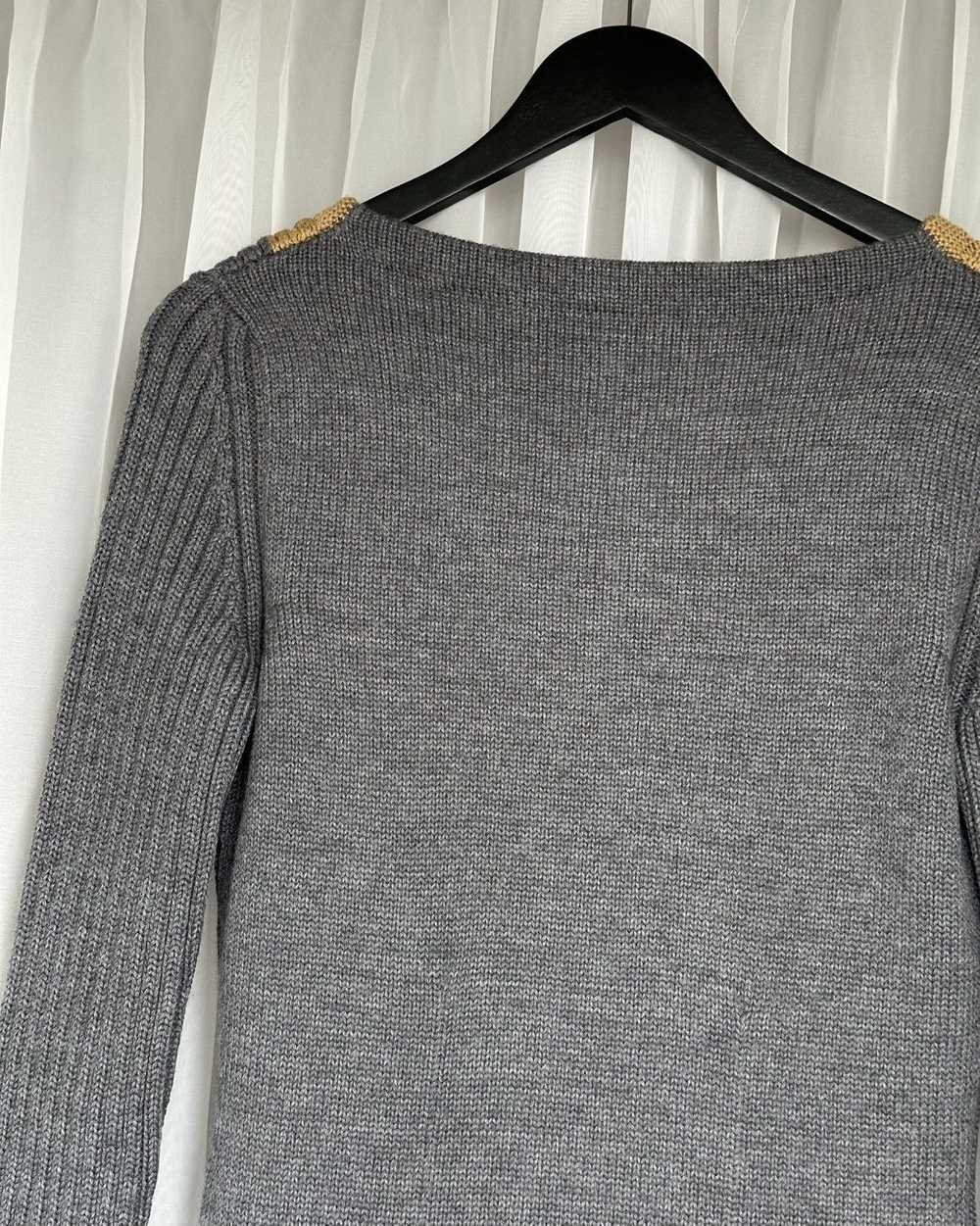 Miu Miu MIU MIU SS2015 Inside Out Knit Wool Sweat… - image 9