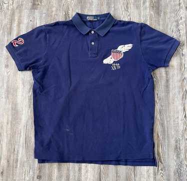 Polo K swiss シャツ 92 93 ラルフローレン ビンテージ 90s POLOSPORT kswiss ポロシャツ 92 93 ラルフローレン - メルカリ