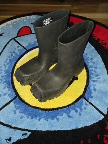 Balenciaga rubber trooper boots - Gem