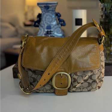 バッグ Coach Bleecker Signature Hobo Shoulder Coach Signature Bleeker Hobo HandBag F0793-11431 Leather