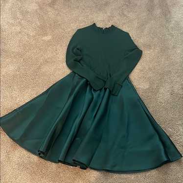 TED BAKER ダークグリーンドレス Ted baker green dress - Gem