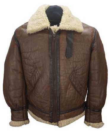 ジャケット・アウター 90s B-3 mouton leather flight jacket y2k 90s B-3 mouton leather flight jacket y2k - メルカリ